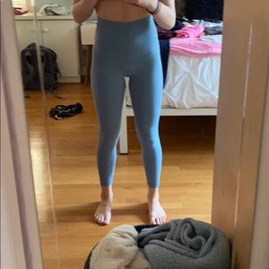 Teal lulu leggings